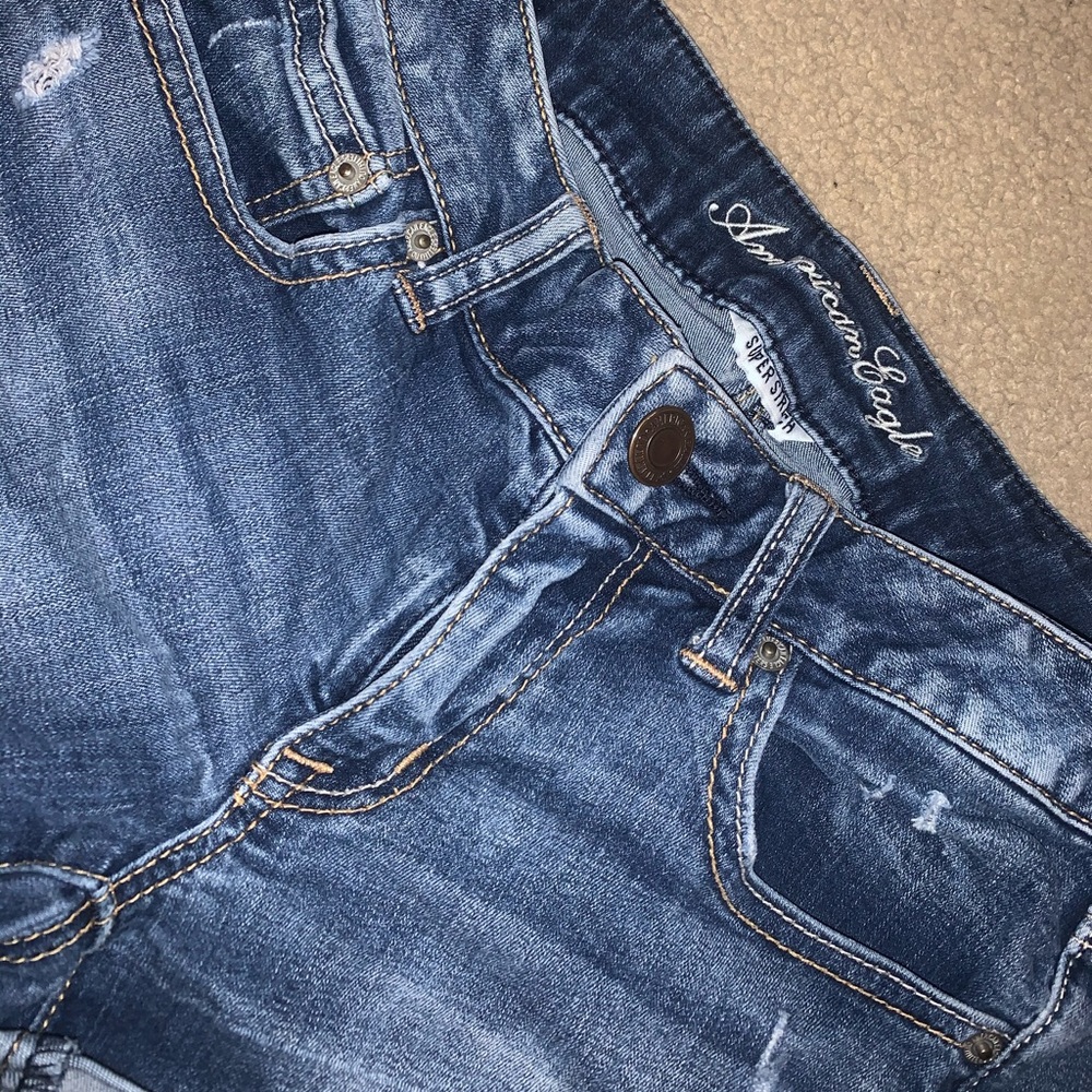 American eagle jean shorts